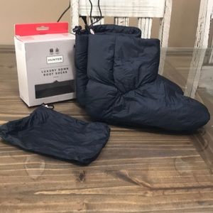 Hunter down filled boot socks